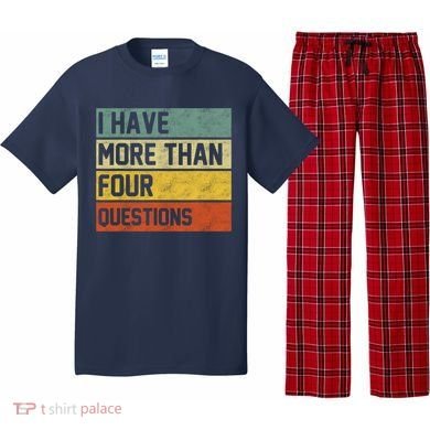 I Have More Than Four Questions Passover Pajama Set
