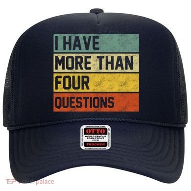 I Have More Than Four Questions Passover Hat