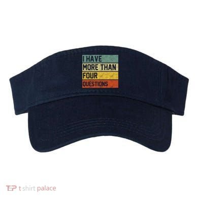 I Have More Than Four Questions Passover Visor