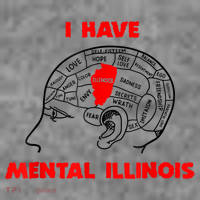I Have Mental Illinois Funny Pun, Illinoisan Humor Toddler Hoodie thumb 2
