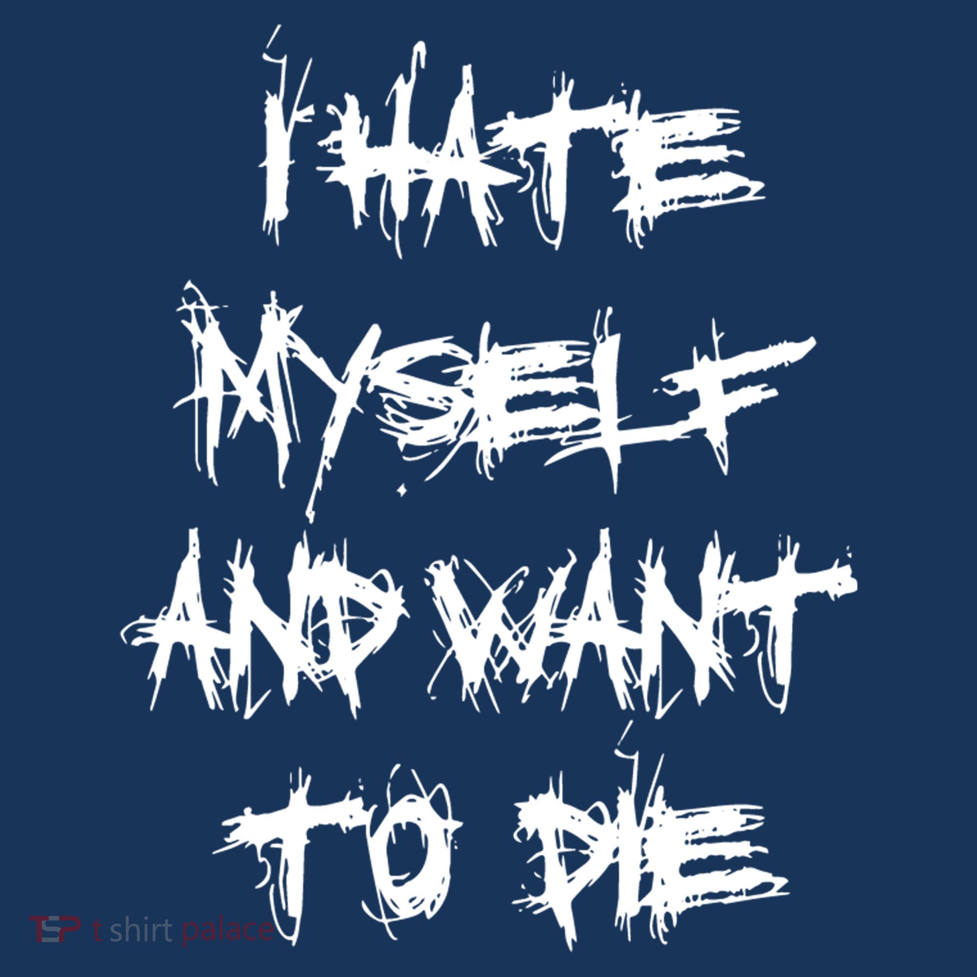 I Hate Myself And Want To Die Mousepad
