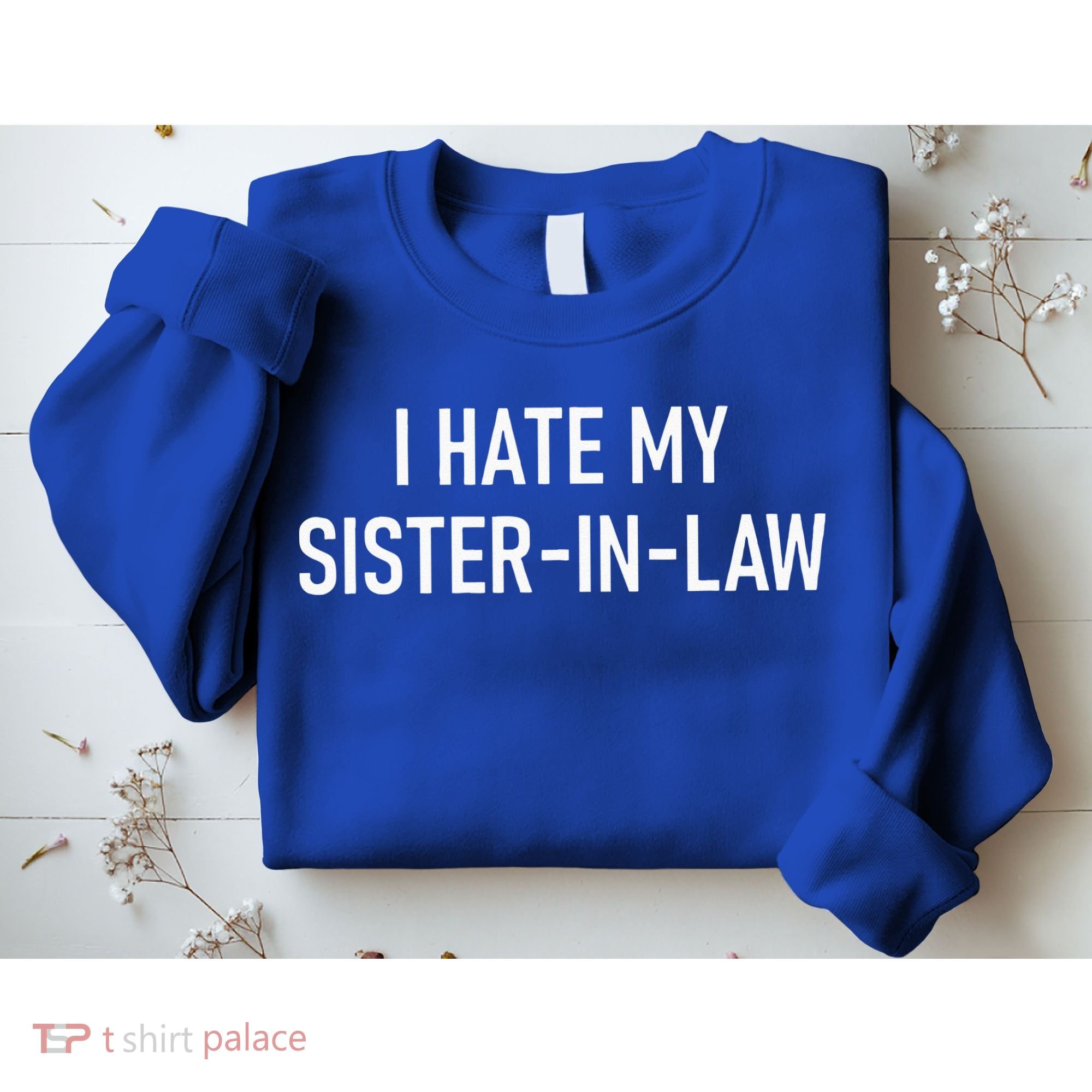 I Hate My Sister In Law Funny Jokes Sarcastic Sweatshirt