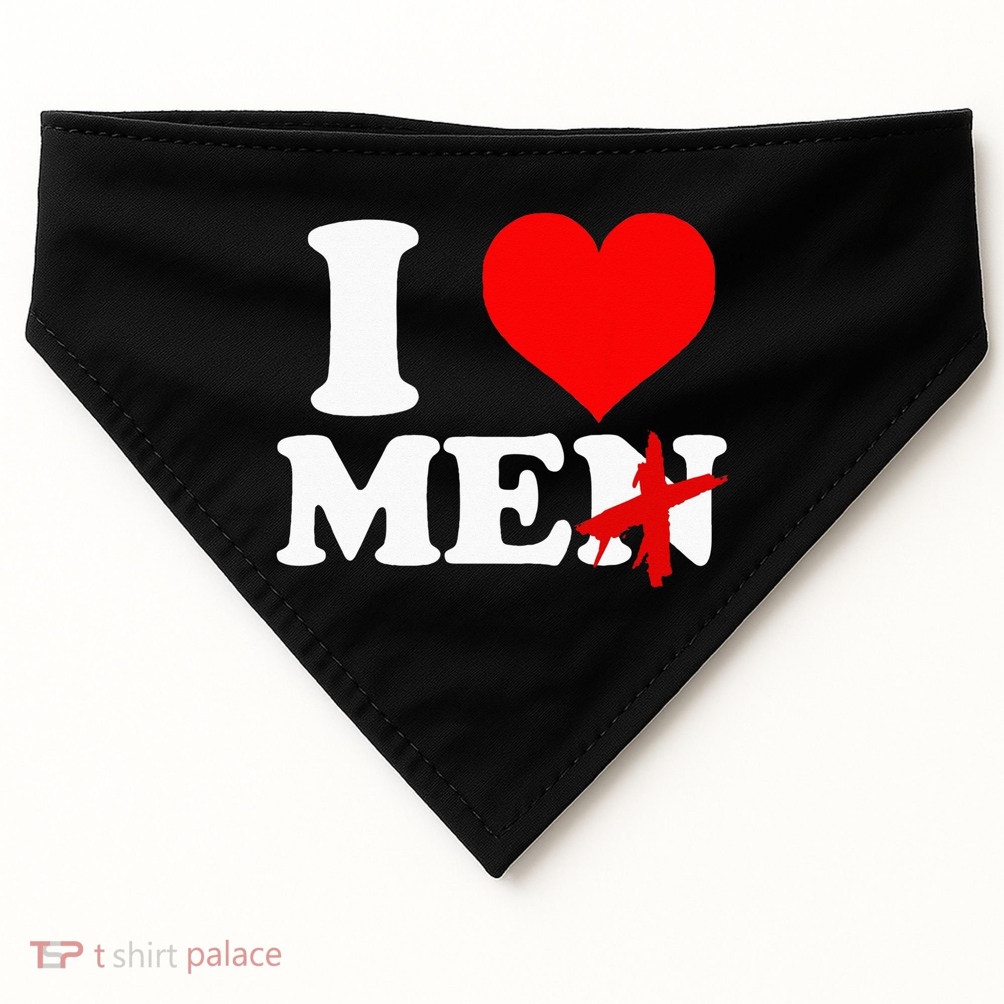 I Heart Me USA-Made Doggie Bandana