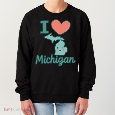 I Heart Michigan Women's Sweatshirt
