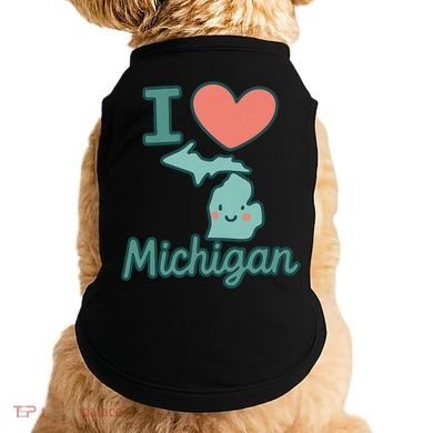 I Heart Michigan Doggie Tank