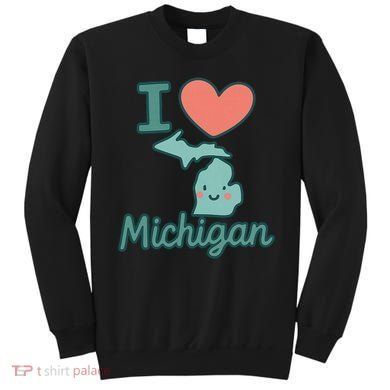 I Heart Michigan Sweatshirt