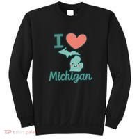 I Heart Michigan Sweatshirt thumb 0