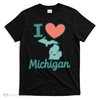 I Heart Michigan T-Shirt