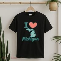 I Heart Michigan T-Shirt thumb 2