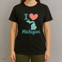 I Heart Michigan T-Shirt thumb 4