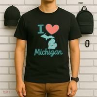 I Heart Michigan T-Shirt thumb 6