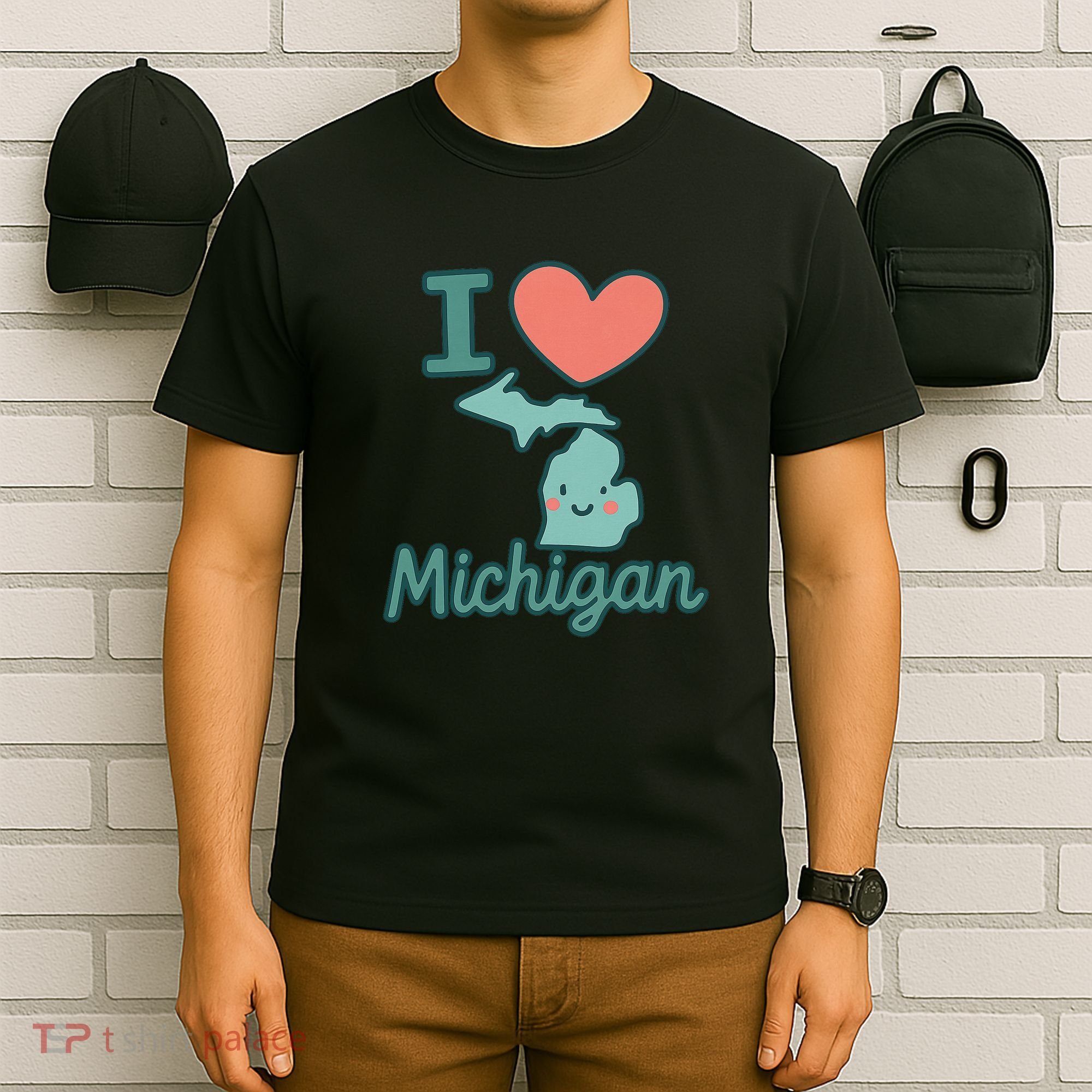I Heart Michigan T-Shirt