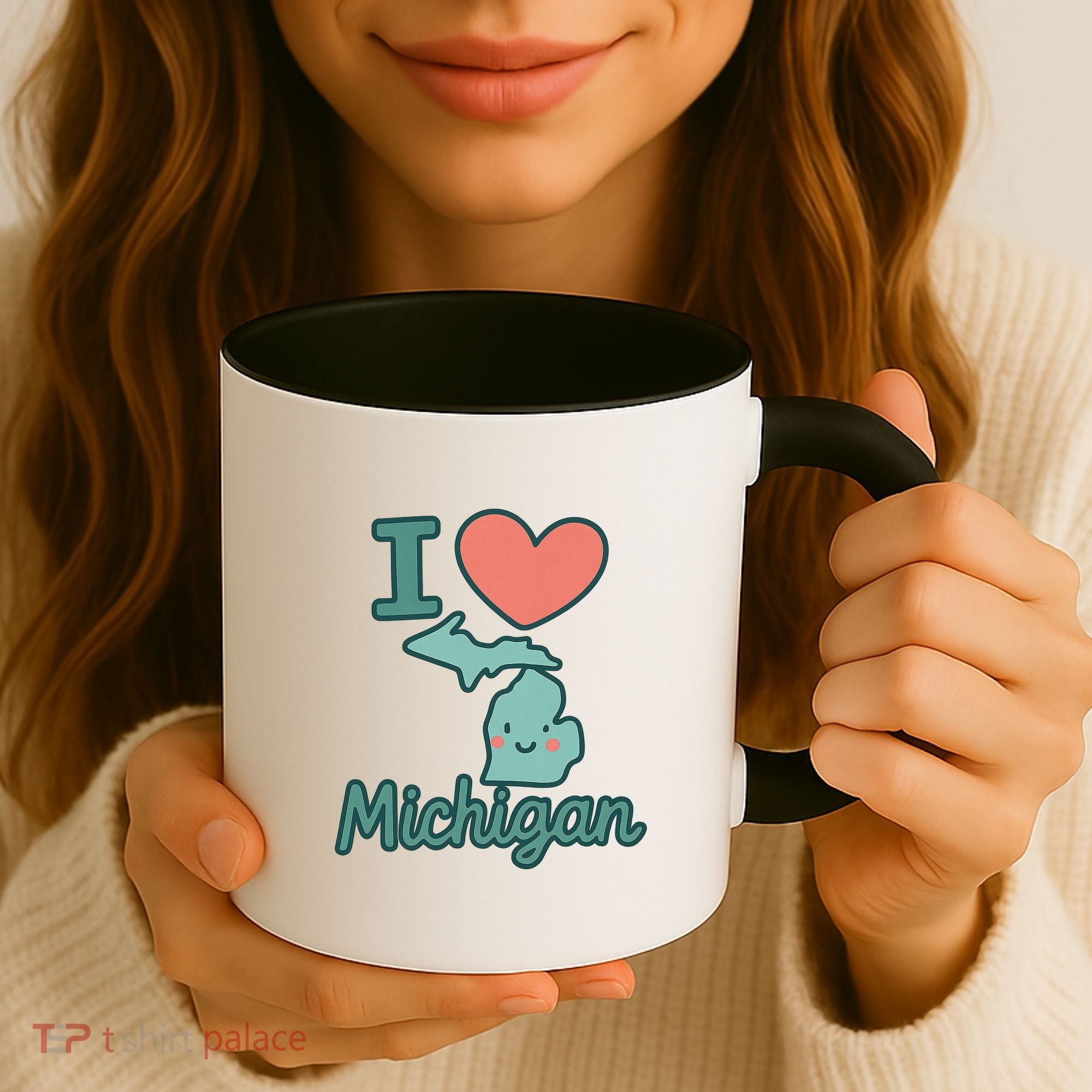 I Heart Michigan Coffee Mug