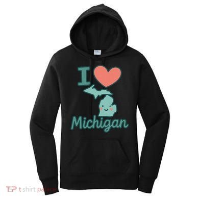 I Heart Michigan Women's Hoodie