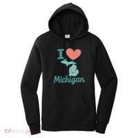 I Heart Michigan Women's Hoodie thumb 0