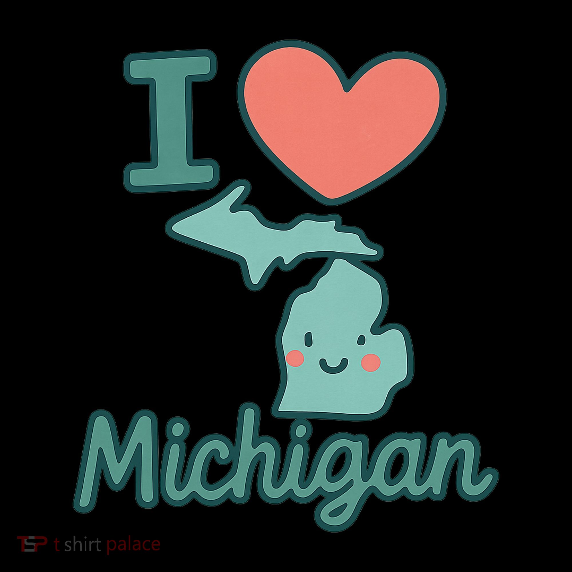 I Heart Michigan Women's Hoodie