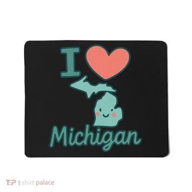 I Heart Michigan Mousepad