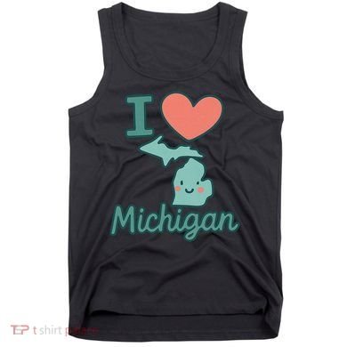 I Heart Michigan Tank Top
