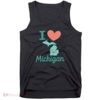 I Heart Michigan Tank Top thumb 0