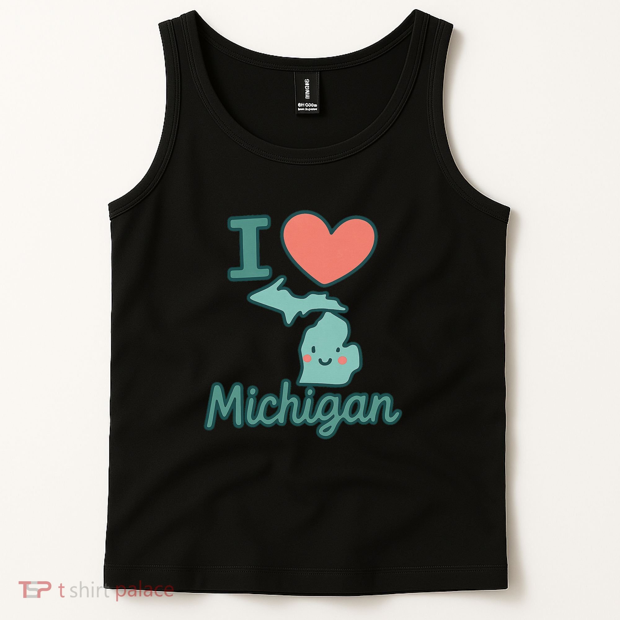 I Heart Michigan Tank Top
