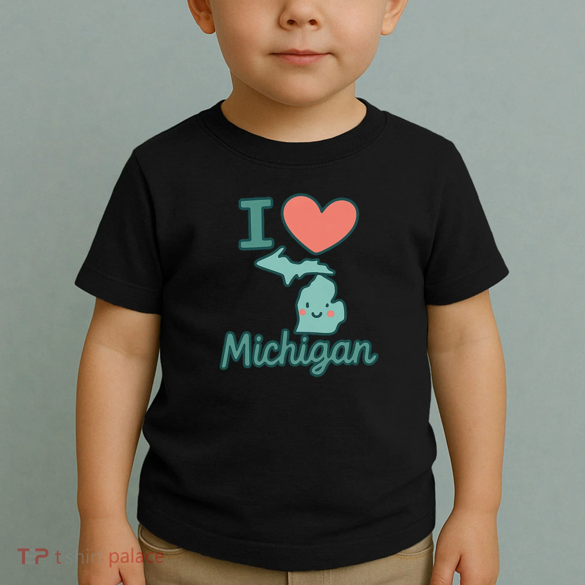 I Heart Michigan Toddler T-Shirt