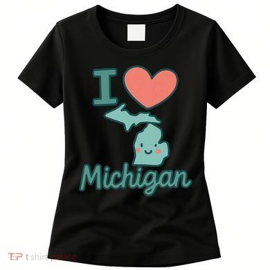 I Heart Michigan Women's T-Shirt
