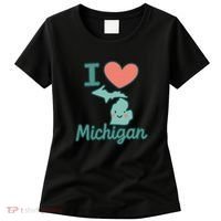 I Heart Michigan Women's T-Shirt thumb 0