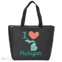 I Heart Michigan Tote Bag thumb 0