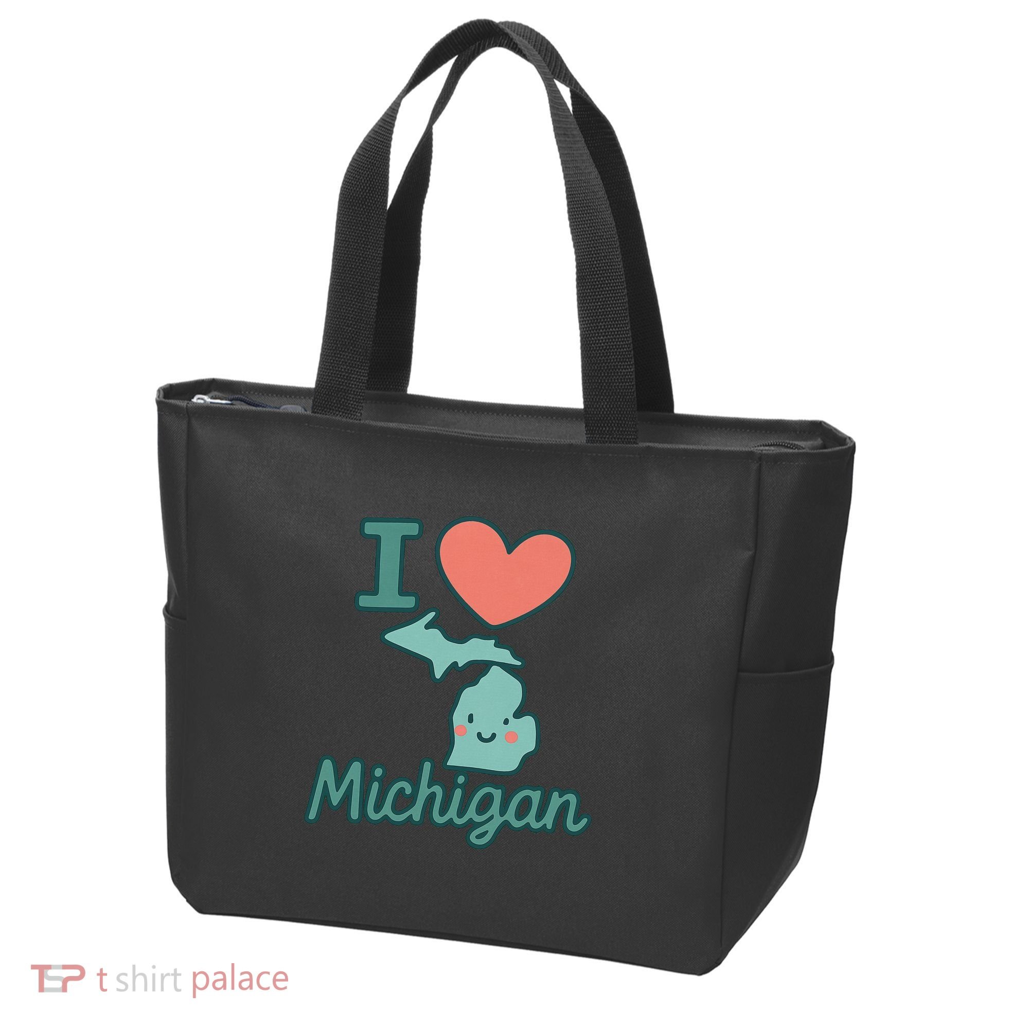 I Heart Michigan Tote Bag
