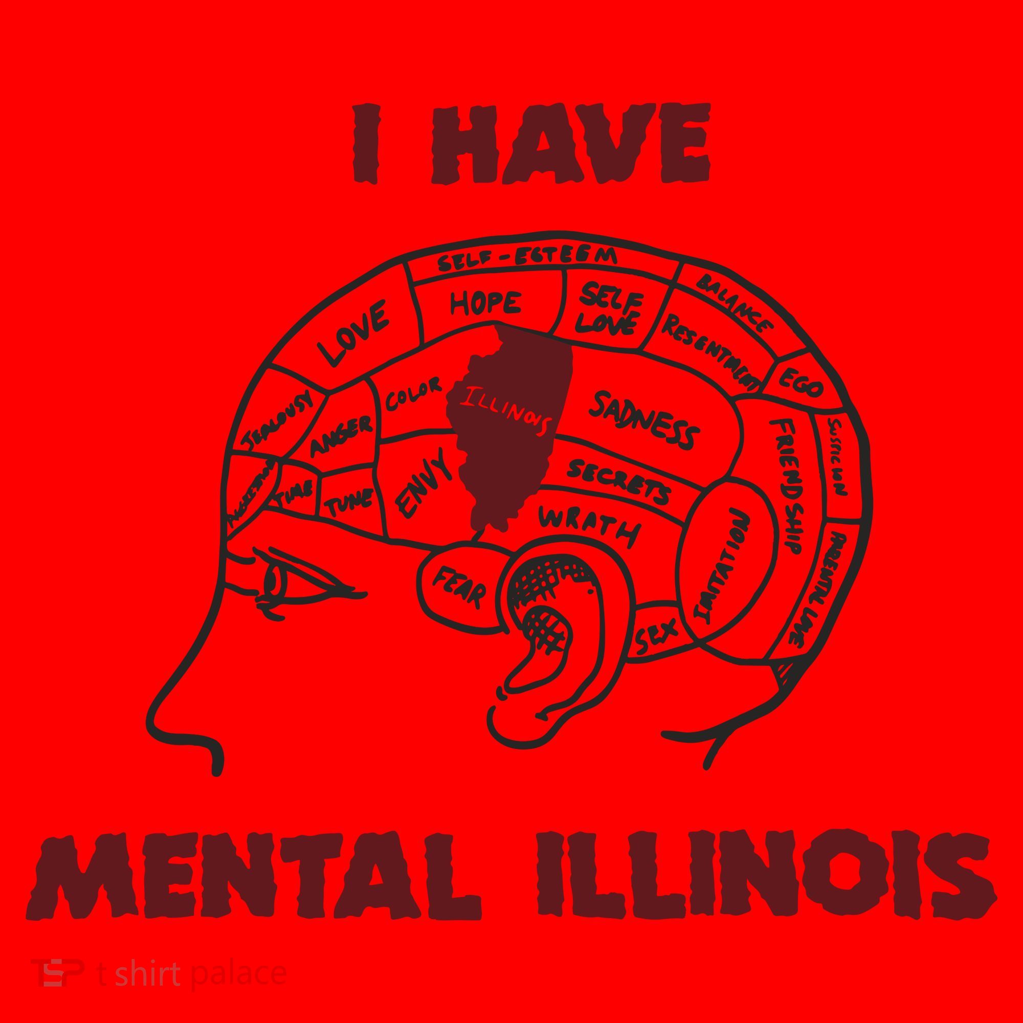 I Have Mental Illinois Mental Illness Mental Health Santa Hat