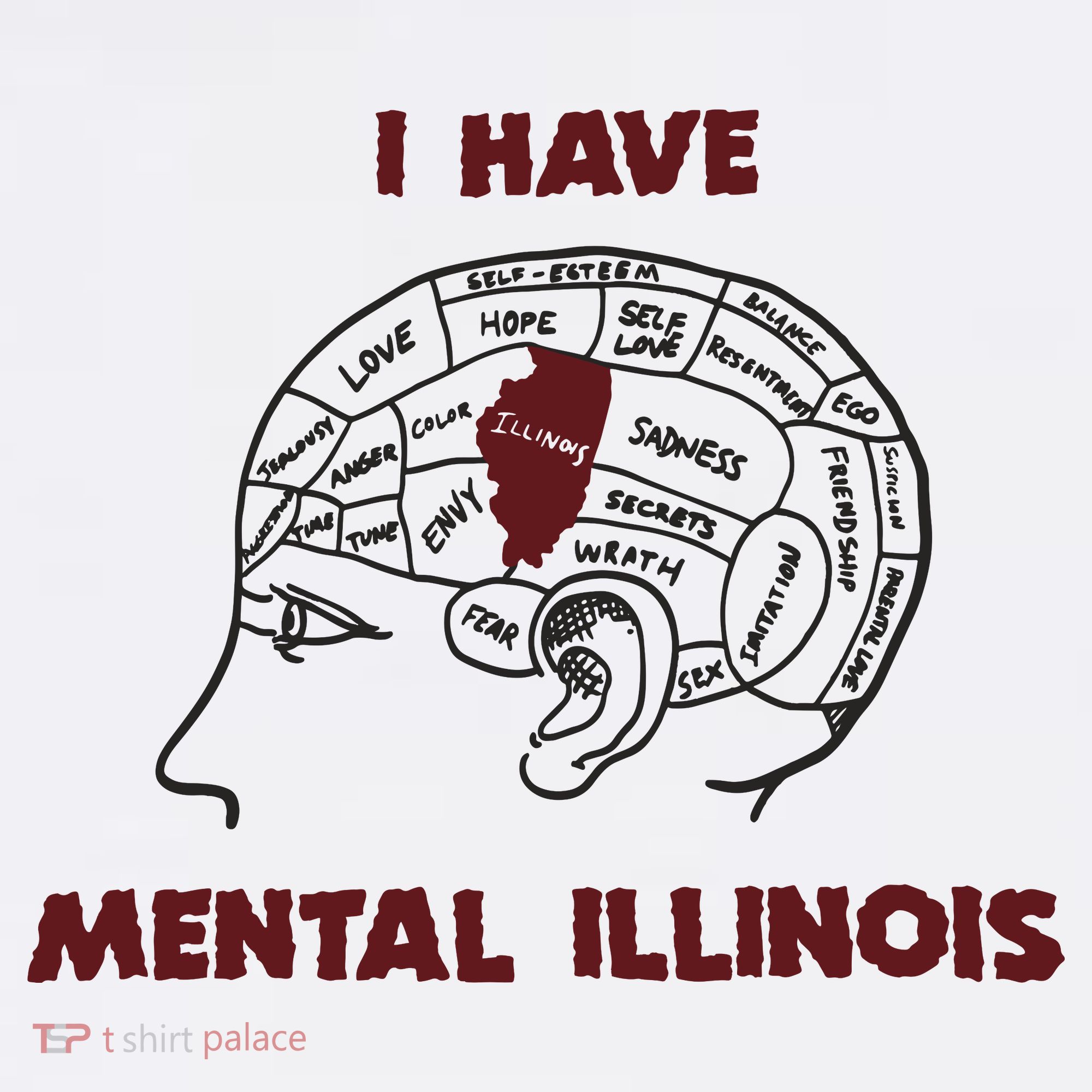 I Have Mental Illinois Mental Illness Mental Health Women's Tank Top