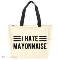 I Hate Mayonnaise Funny Mayonnaise Haters Tote Bag thumb 0