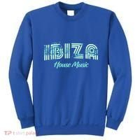 Ibiza House Music Teal Ibiza Spain Music Gift Sweatshirt thumb 0