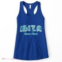 Ibiza House Music Teal Ibiza Spain Music Gift Women's Tank Top thumb 0