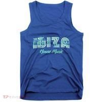 Ibiza House Music Teal Ibiza Spain Music Gift Tank Top thumb 0