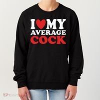 I Heart My Average Cock Women's Sweatshirt thumb 0