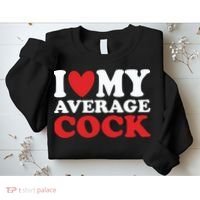 I Heart My Average Cock Sweatshirt thumb 2