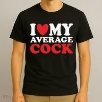 I Heart My Average Cock T-Shirt thumb 3