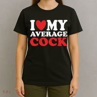 I Heart My Average Cock T-Shirt thumb 4