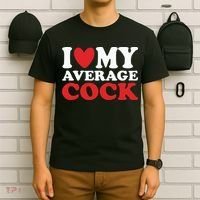 I Heart My Average Cock T-Shirt thumb 6