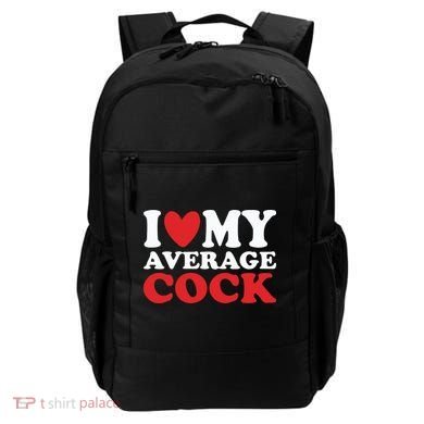 I Heart My Average Cock Backpack