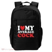 I Heart My Average Cock Backpack thumb 0