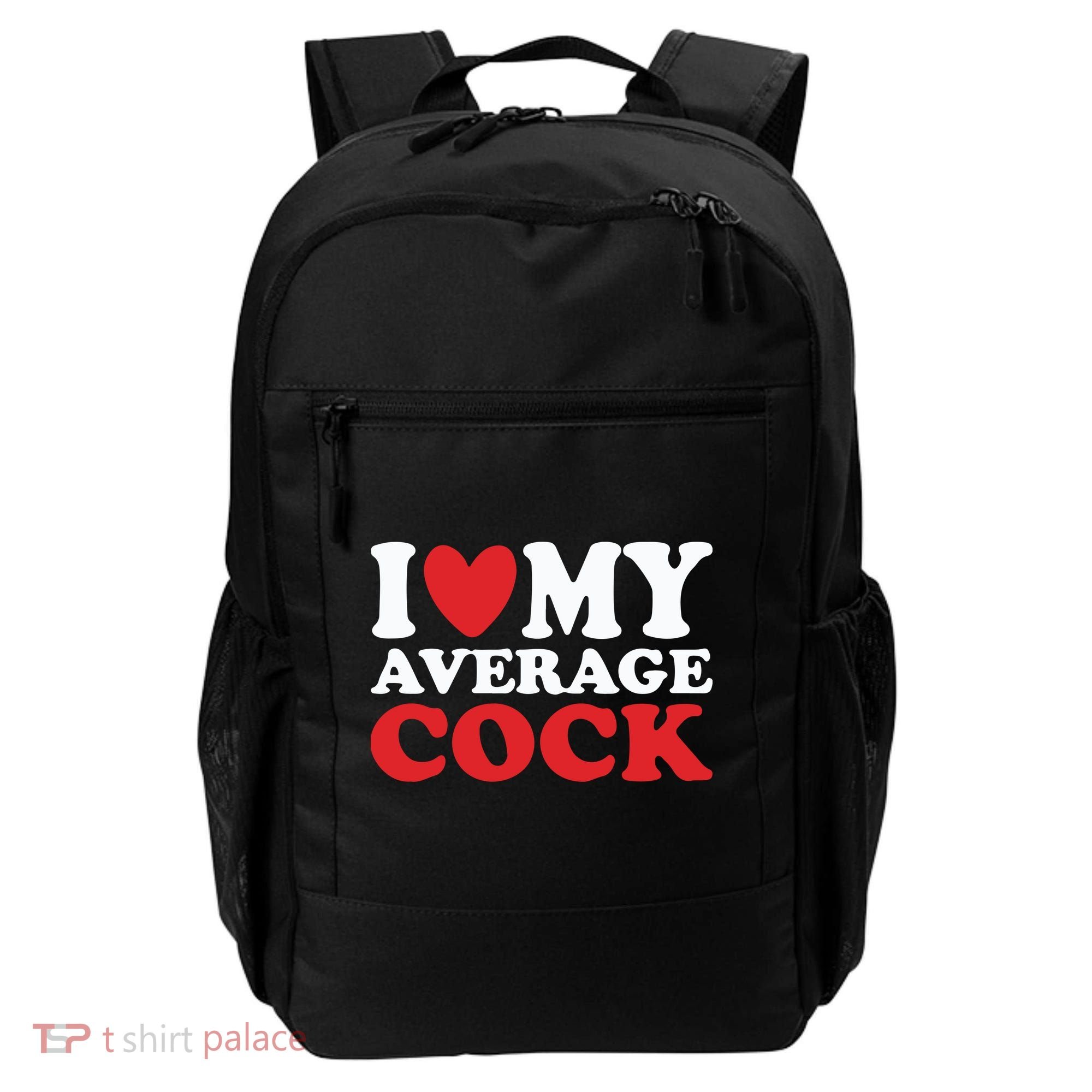 I Heart My Average Cock Backpack
