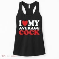 I Heart My Average Cock Women's Tank Top thumb 0