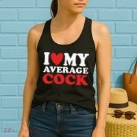 I Heart My Average Cock Women's Tank Top thumb 2