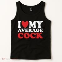 I Heart My Average Cock Tank Top thumb 2