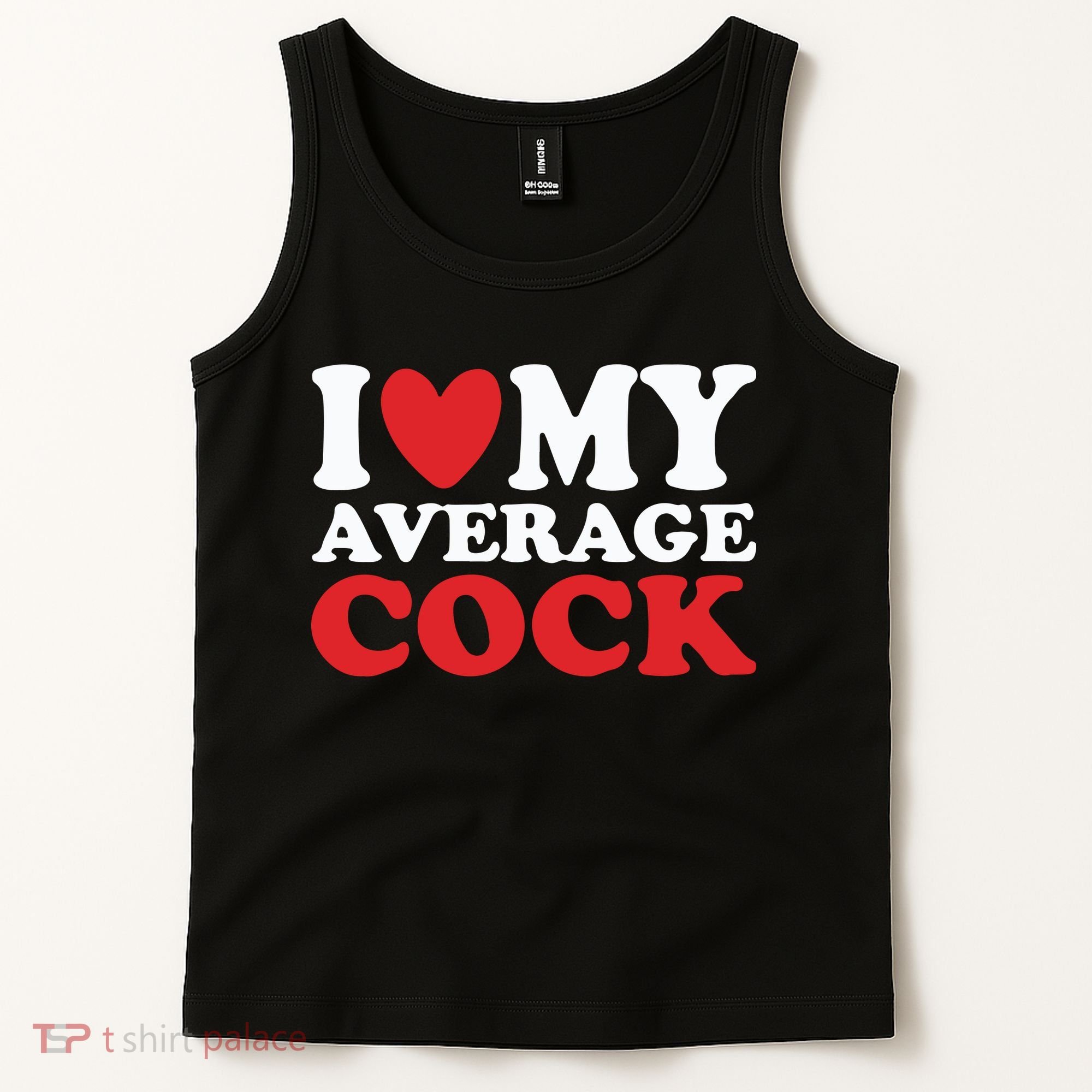 I Heart My Average Cock Tank Top