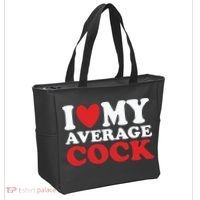 I Heart My Average Cock Tote Bag thumb 2