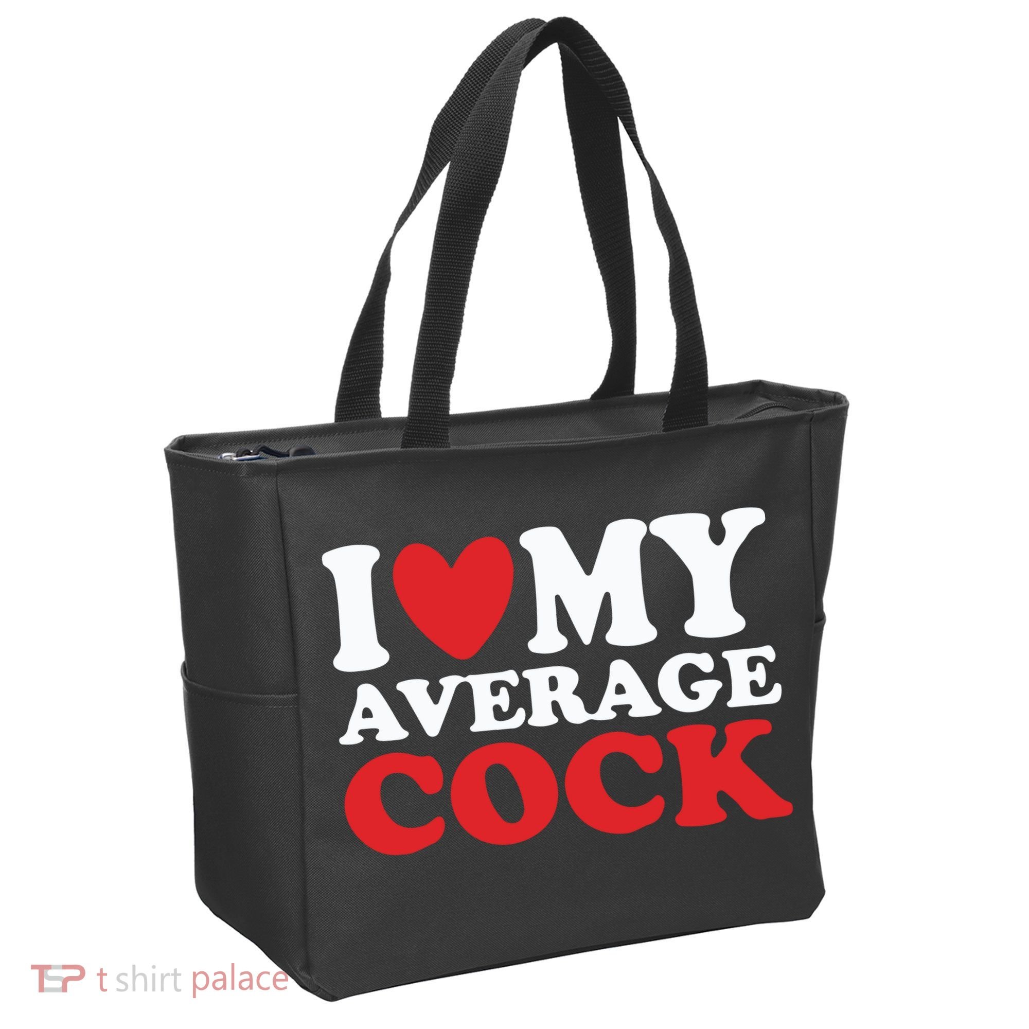 I Heart My Average Cock Tote Bag