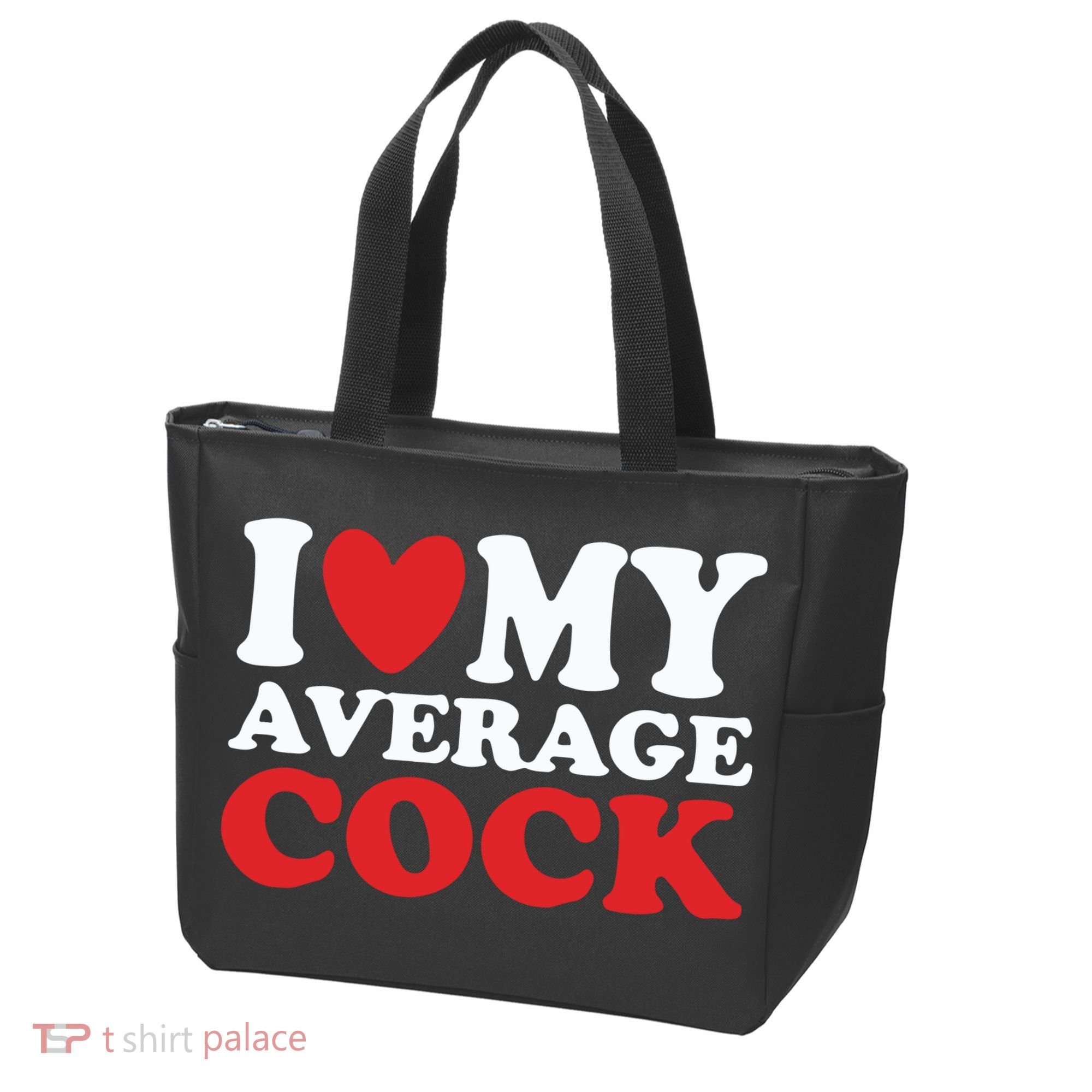 I Heart My Average Cock Tote Bag